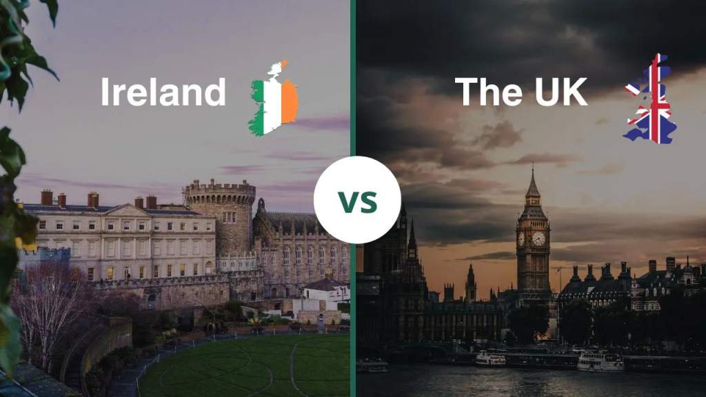 UK vs Ireland